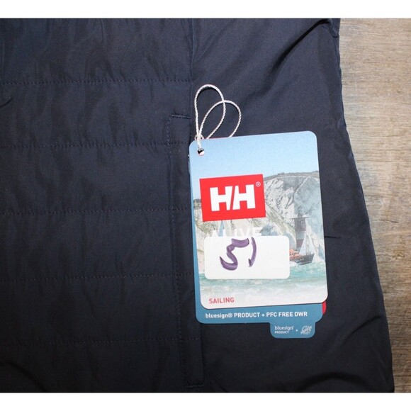 HELLY HANSEN WOMEN'S GILET CREW VEST NAVY BLUE NWT SZ L $150 - Picture 6 of 9